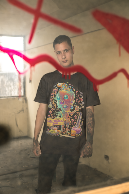 Trippy Alien | Psychedelic T-Shirt | Ecstasy Edition