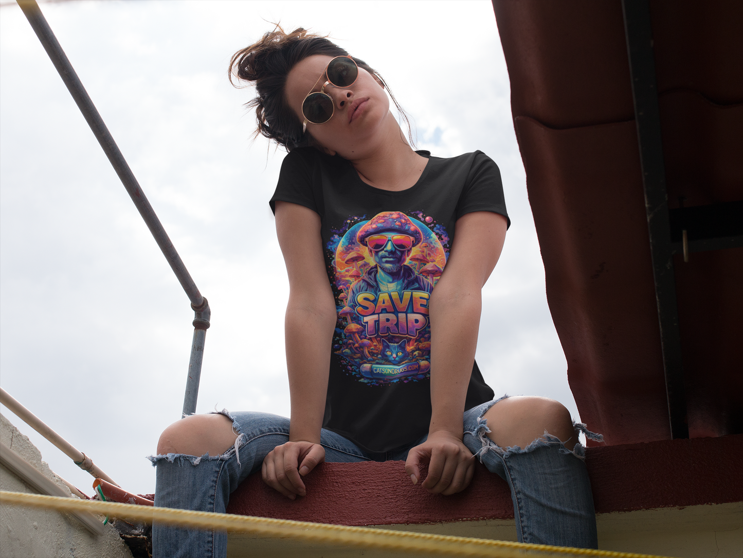 Psychedelic T-Shirt | Save Trip | Ecstasy Edition