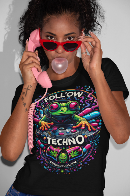 Club Night Frog | Rave T-Shirt | Ecstasy Edition