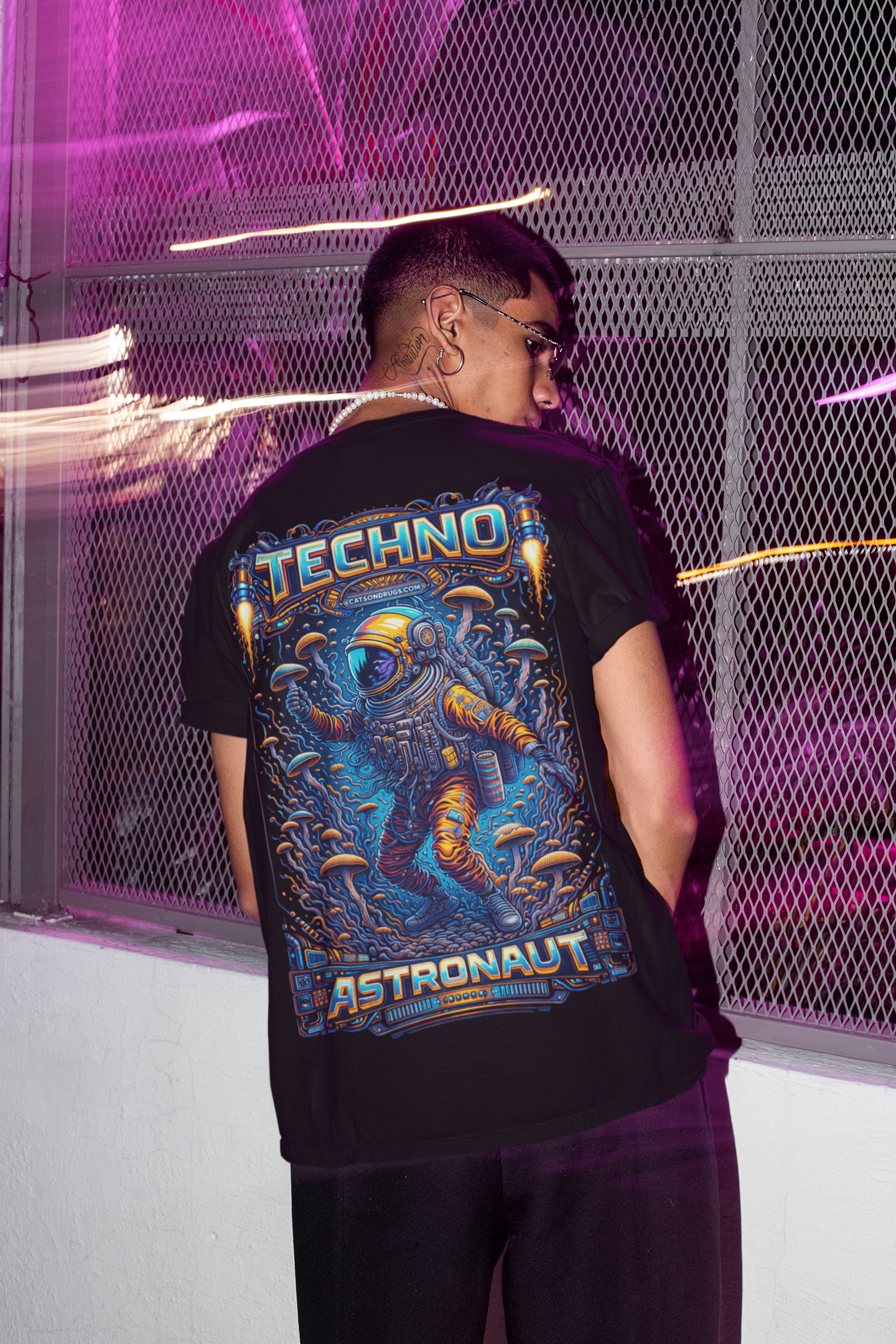 EDM T-Shirt | Techno Astronaut