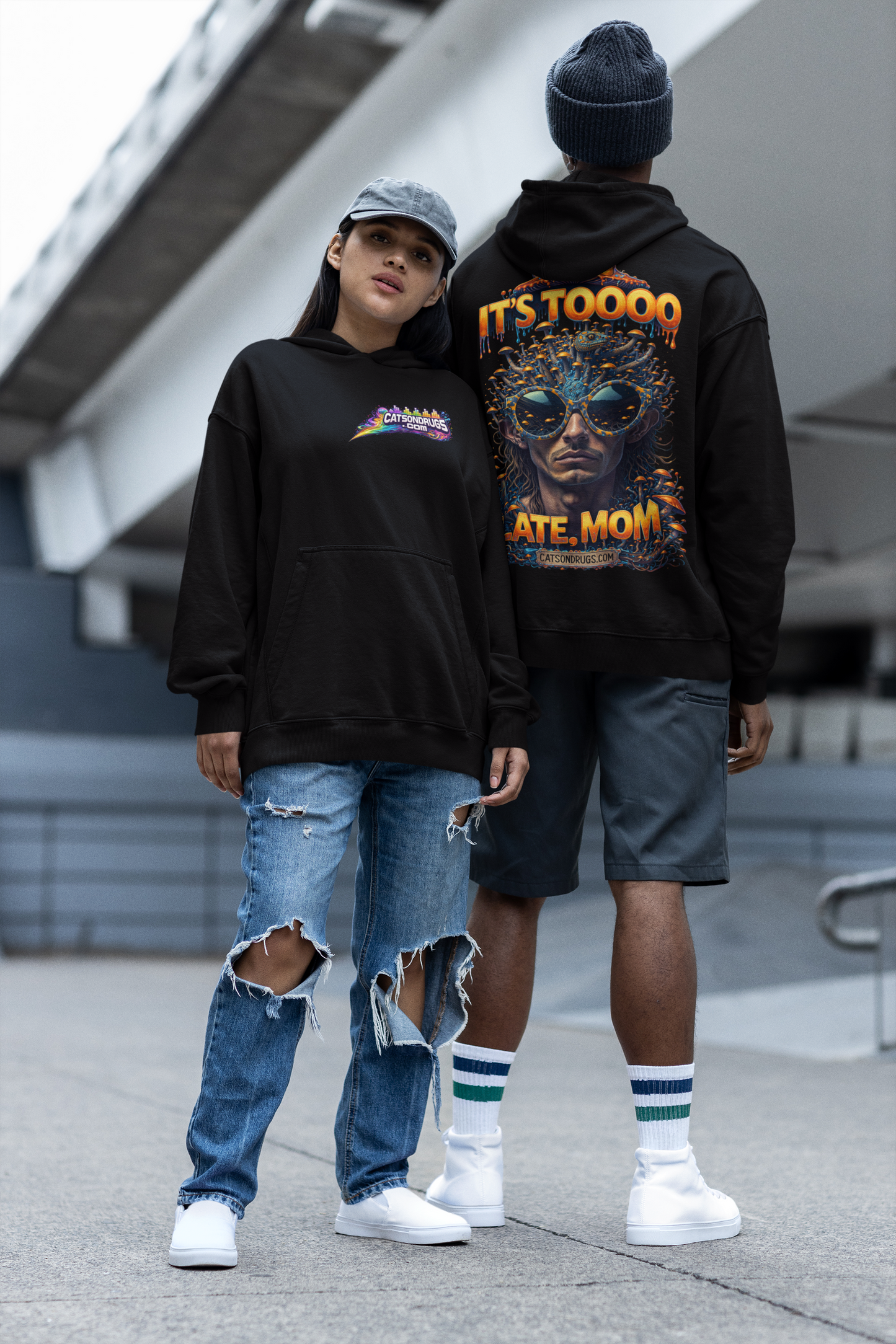 techno aesthetic hoodie