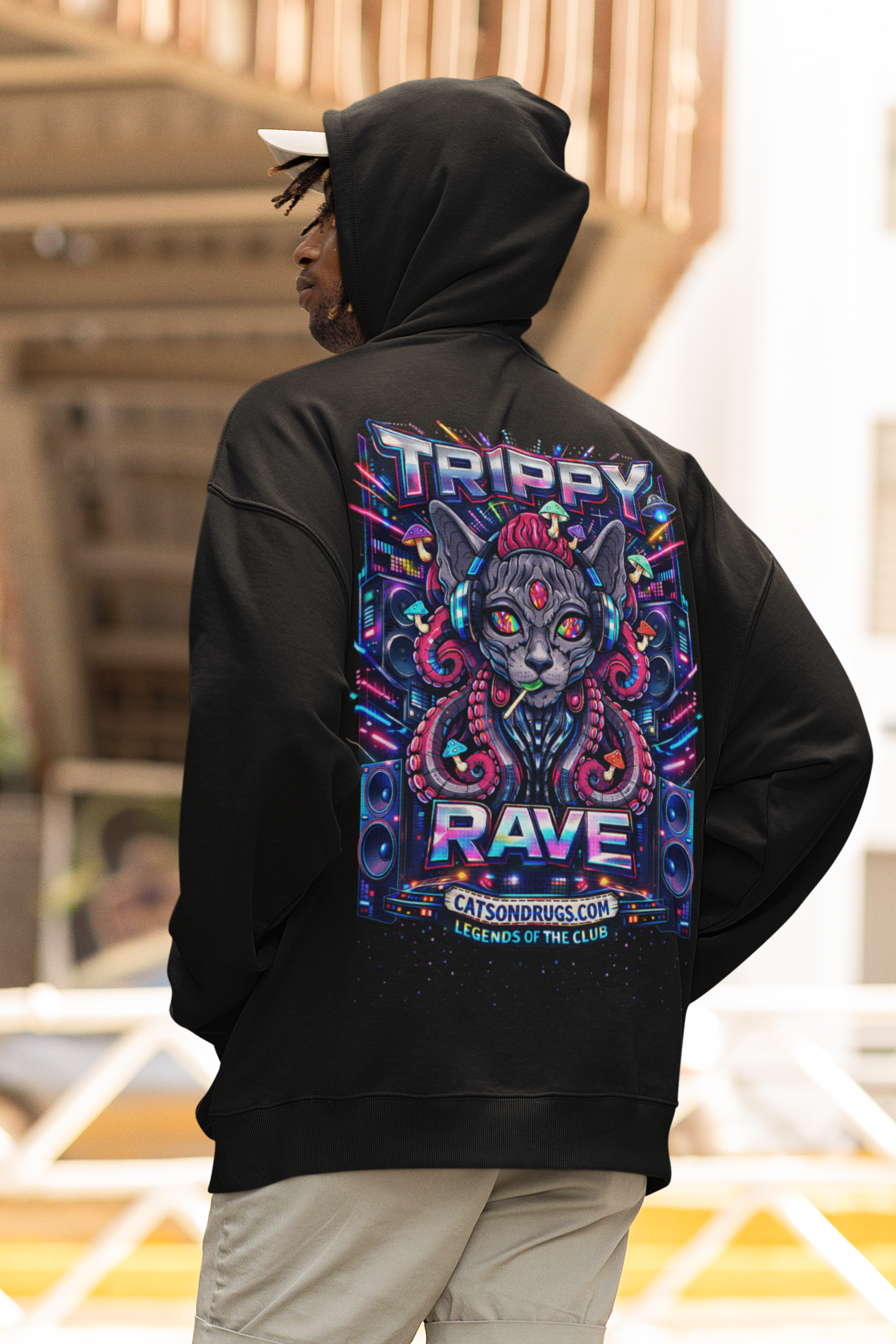 techno dark streetwear
