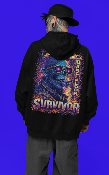 techno music hoodie