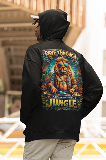techno rave hoodie brand