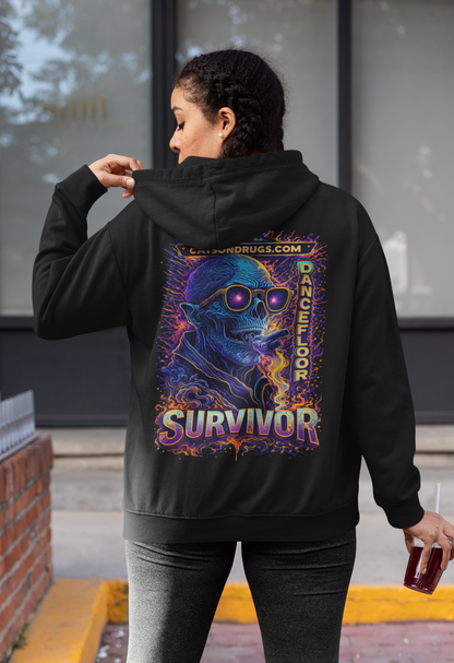 techno rave outfit hoodie