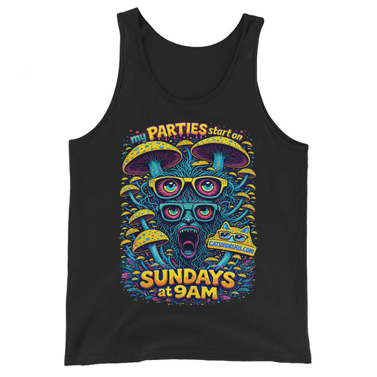techno rave tank top