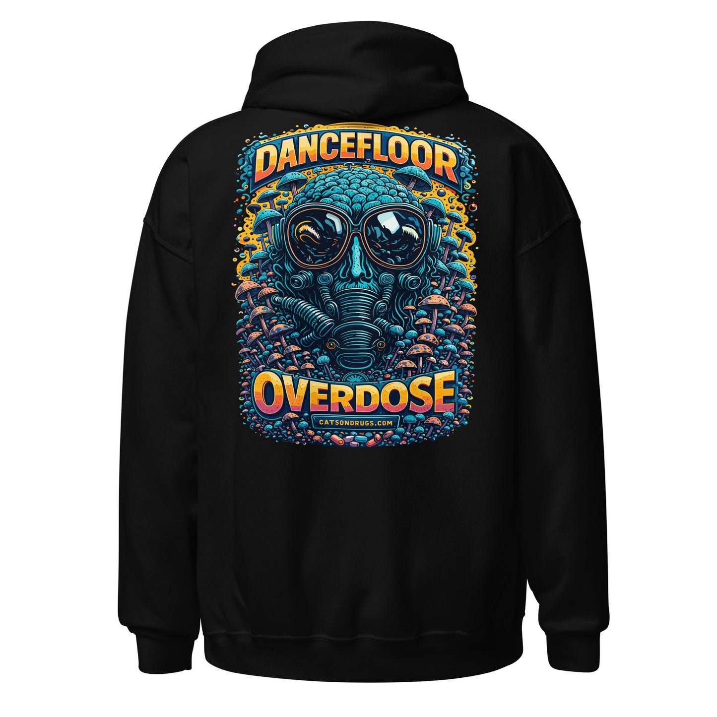 techno streetwear hoodie