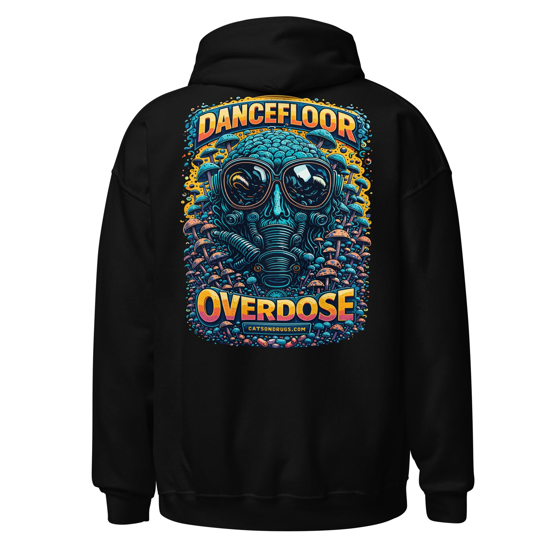techno streetwear hoodie