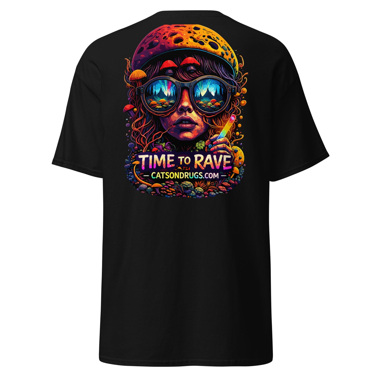 techno t shirt underground rave style