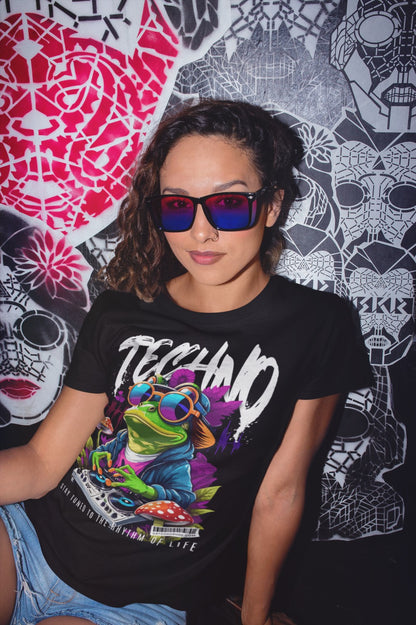 Techno Frog | Camiseta EDM