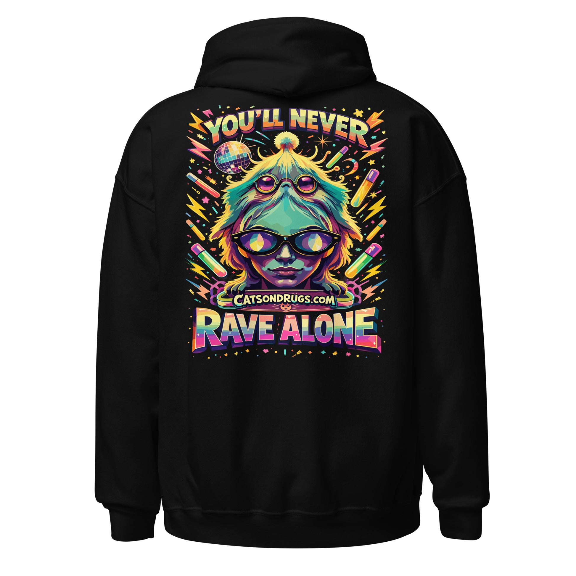 trippy festival outfit hoodie