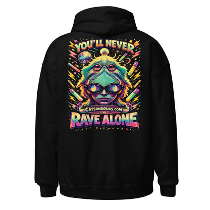 trippy festival outfit hoodie