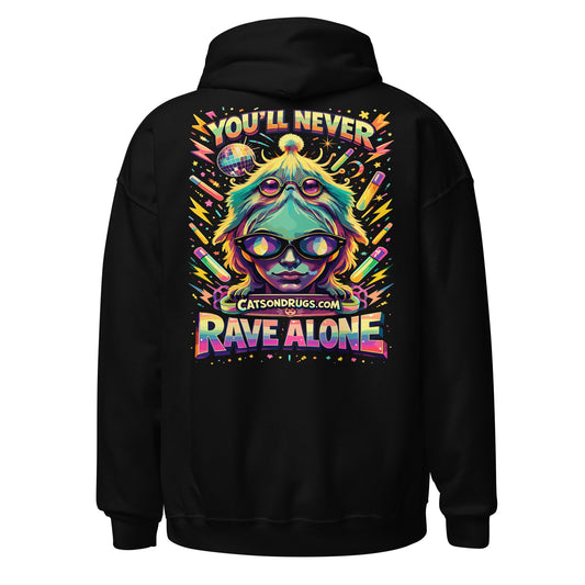 trippy festival outfit hoodie