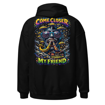 trippy psychedelic rave hoodie