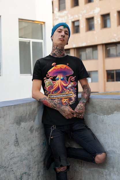 trippy sloth tshirt