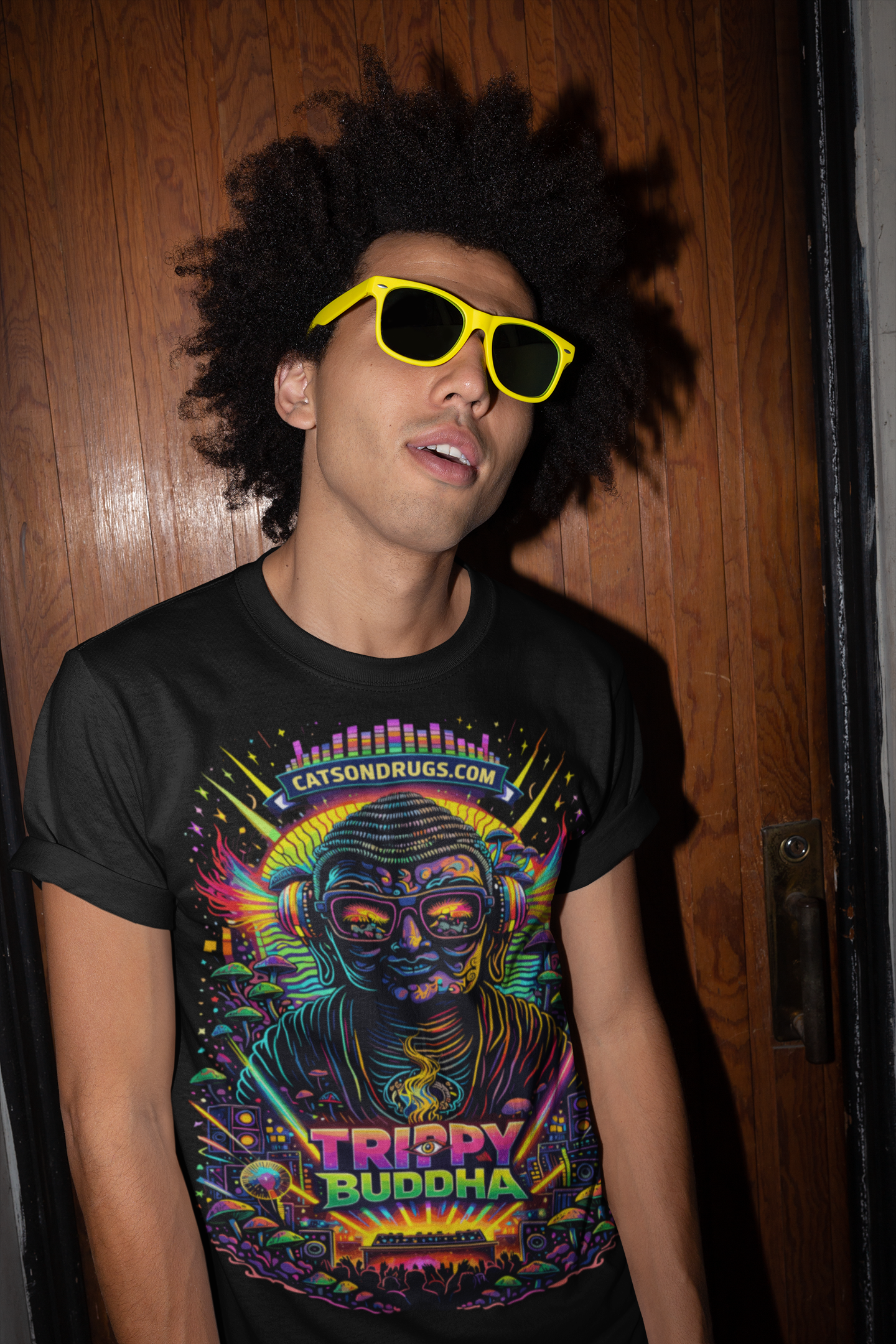 Psychedelic T-Shirt | Trippy Buddha