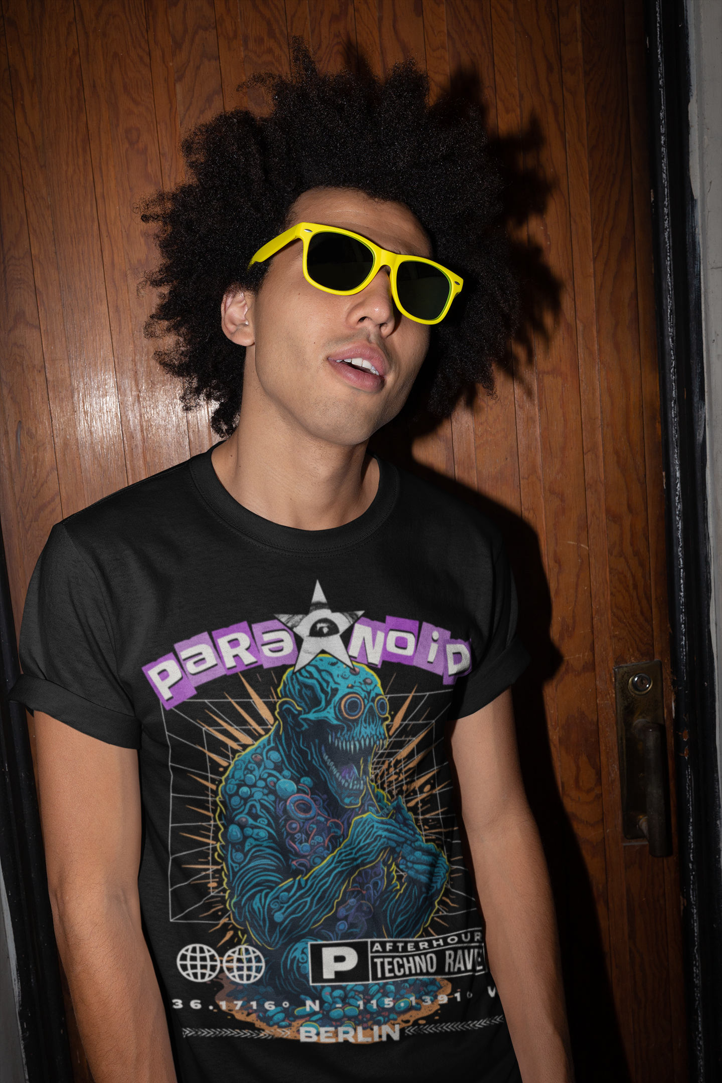 Paranoid Organism | Psychedelic T-Shirt | Ecstasy Edition