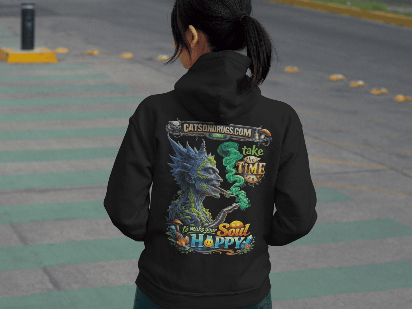 underground techno hoodie