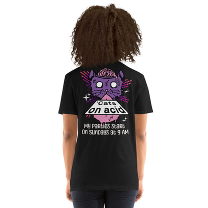 Acid Cat - Camiseta unisex