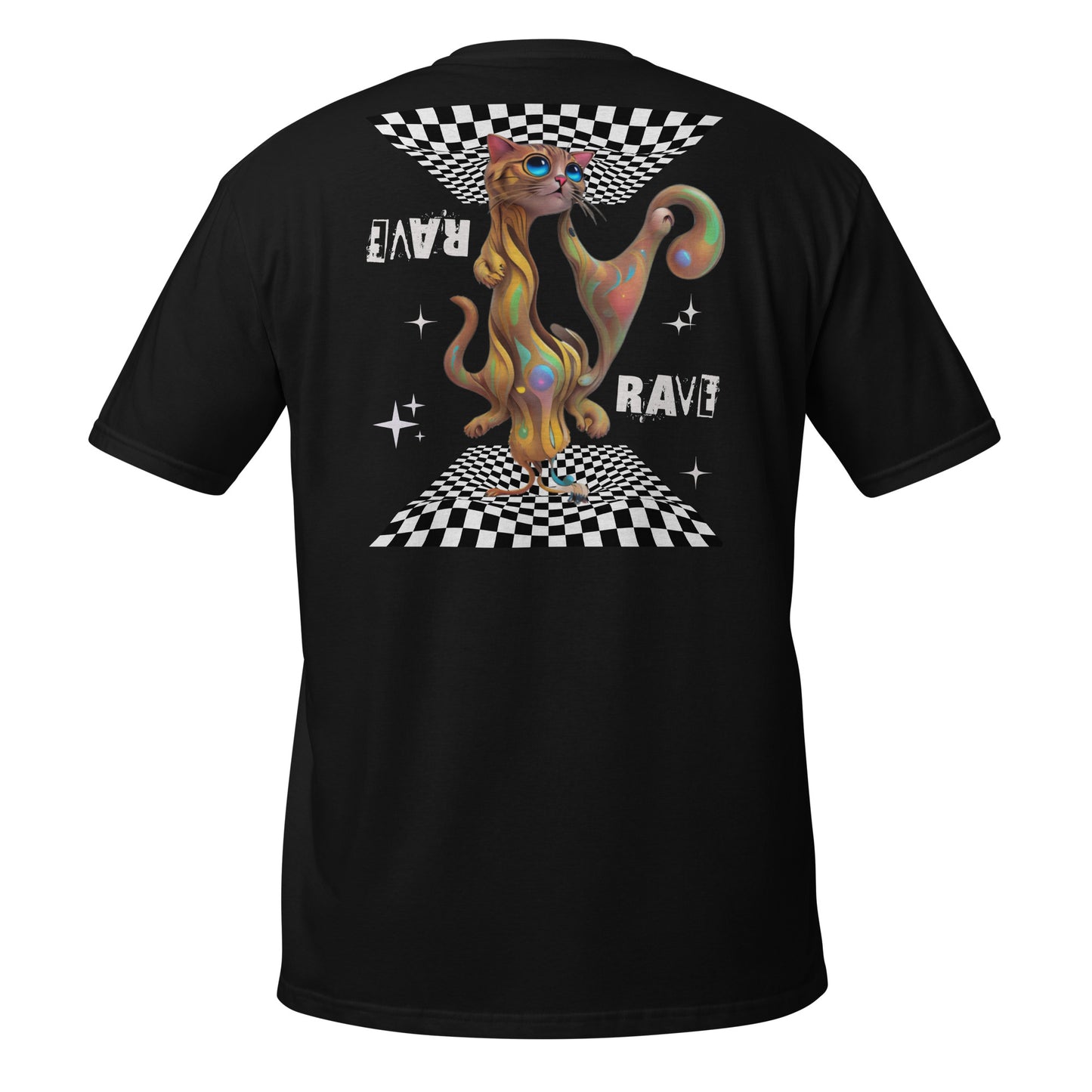 Gato rave - Camiseta techno unisex