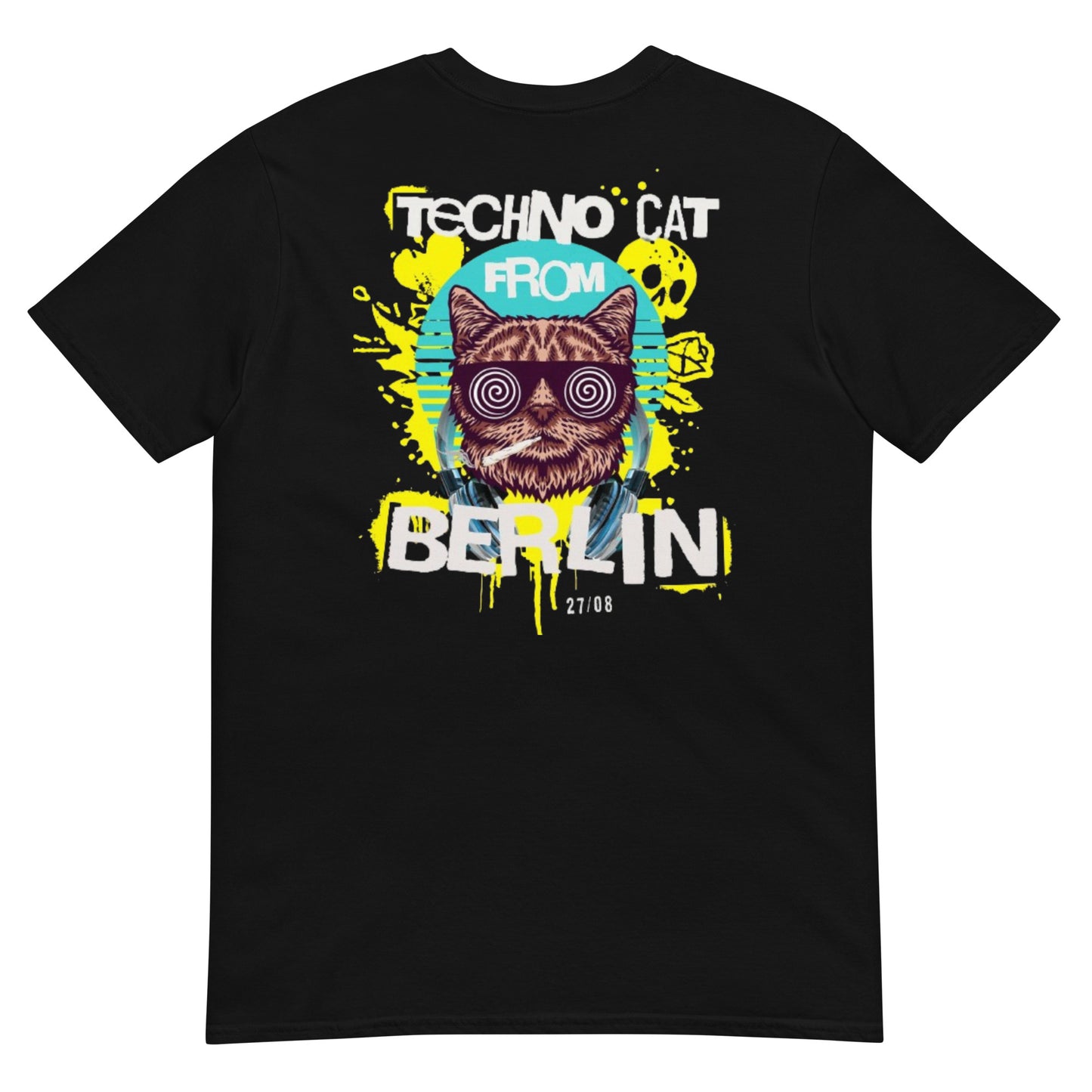 Techno Cat from Berlin -  Unisex T-Shirt