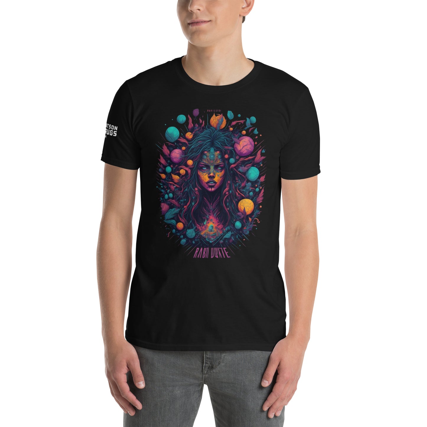 Chica psicodélica - Camiseta techno unisex, edición MDMA