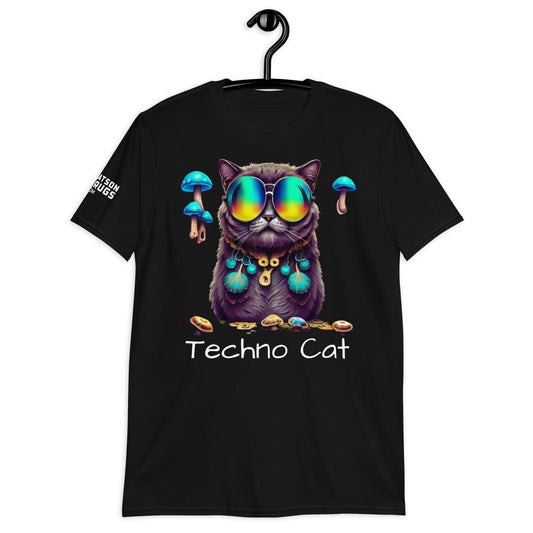 Techno Cat - Camiseta unisex, edición Éxtasis