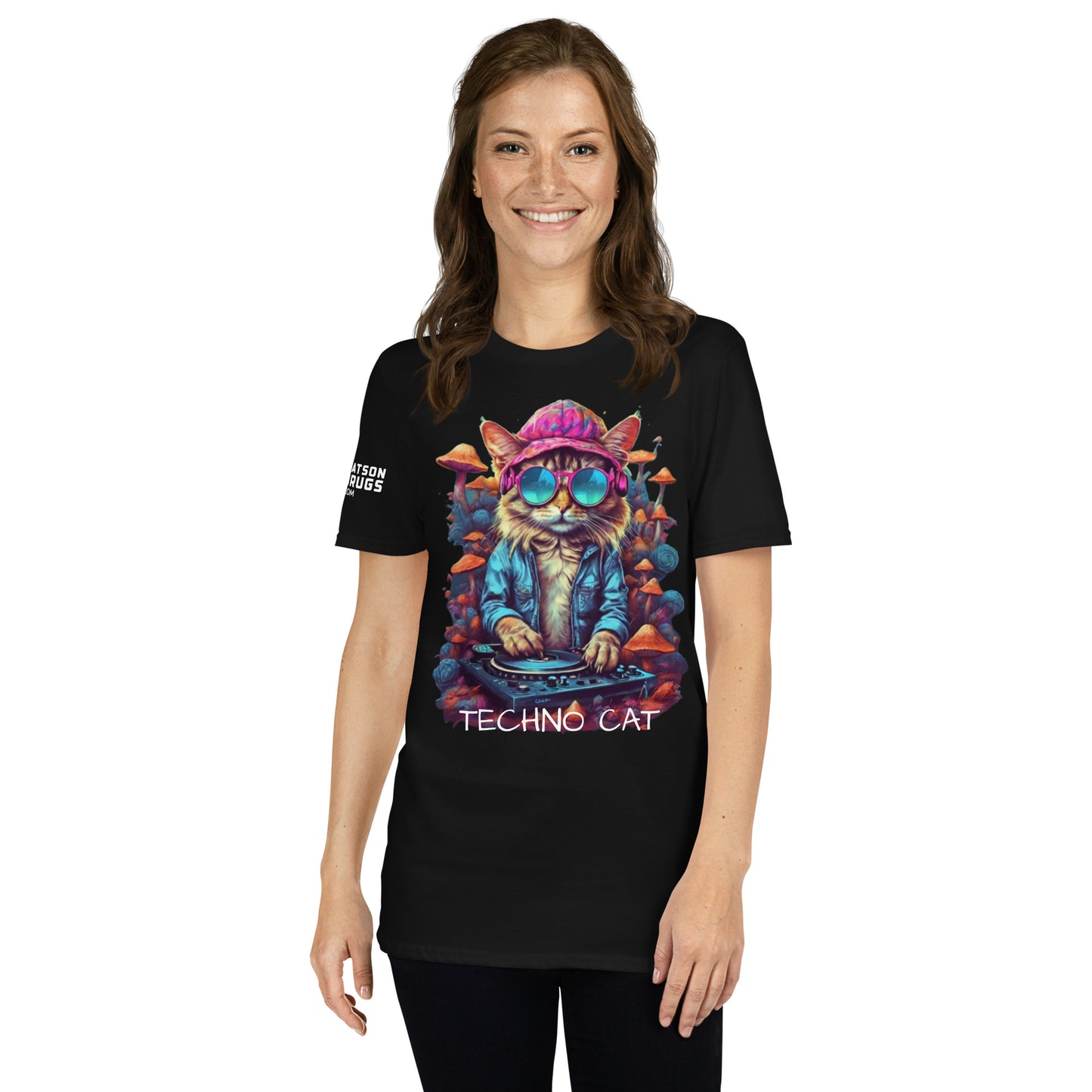 Psychedelic Cat - Unisex T-Shirt, Ecstasy Edition