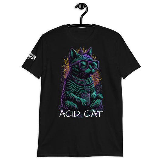 Acid Cat - Camiseta unisex, edición Éxtasis
