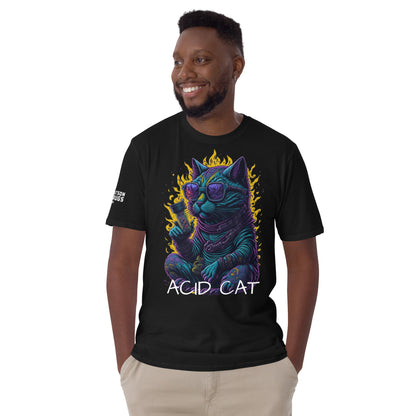 Acid Cat - Unisex T-Shirt, Ecstasy Edition