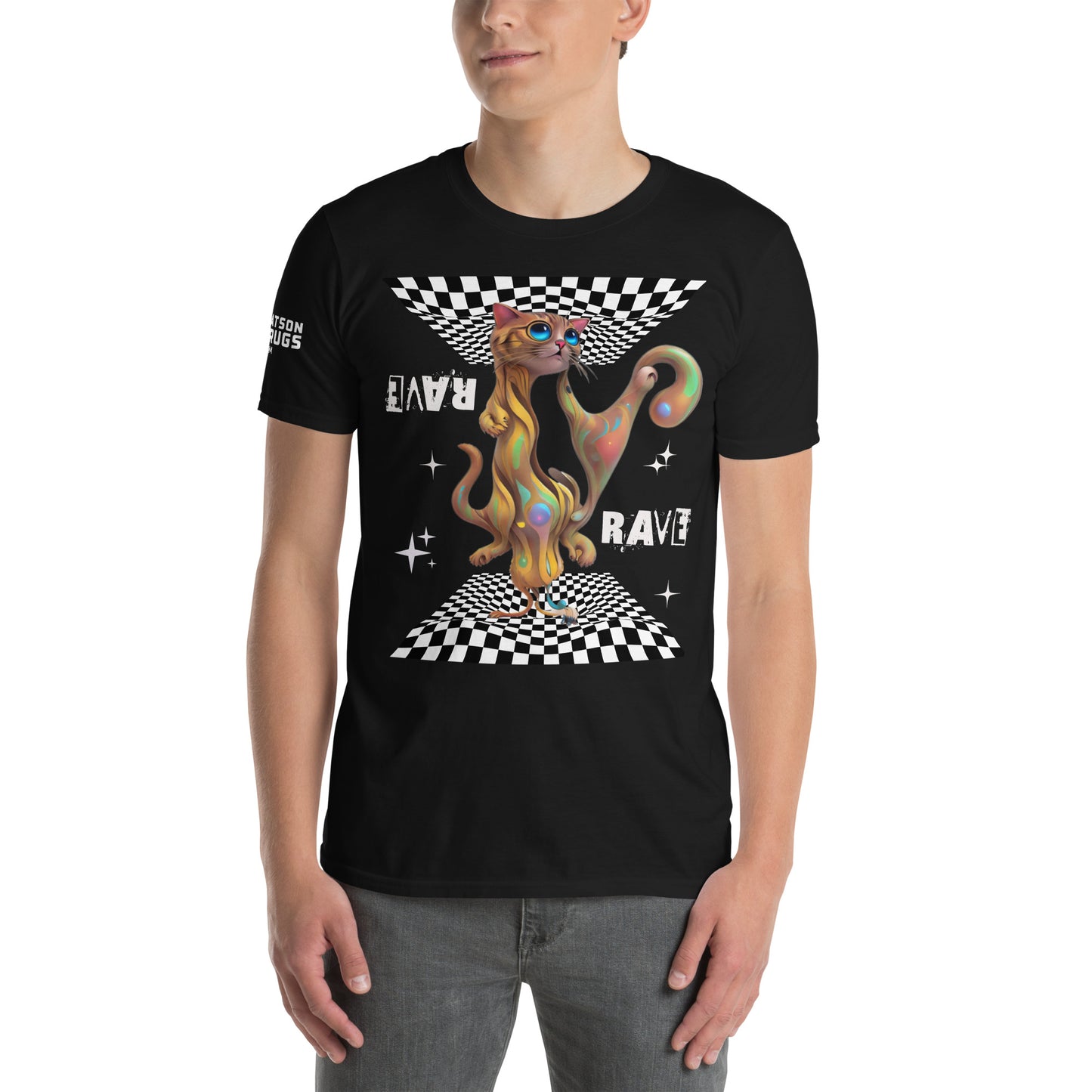 Rave Cat - Unisex T-Shirt, Ecstasy Edition