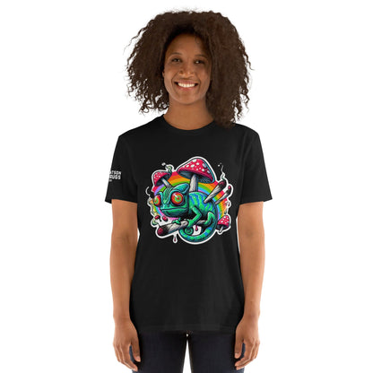 Psychedelic Chameleon - Unisex T-Shirt, Ecstasy Edition