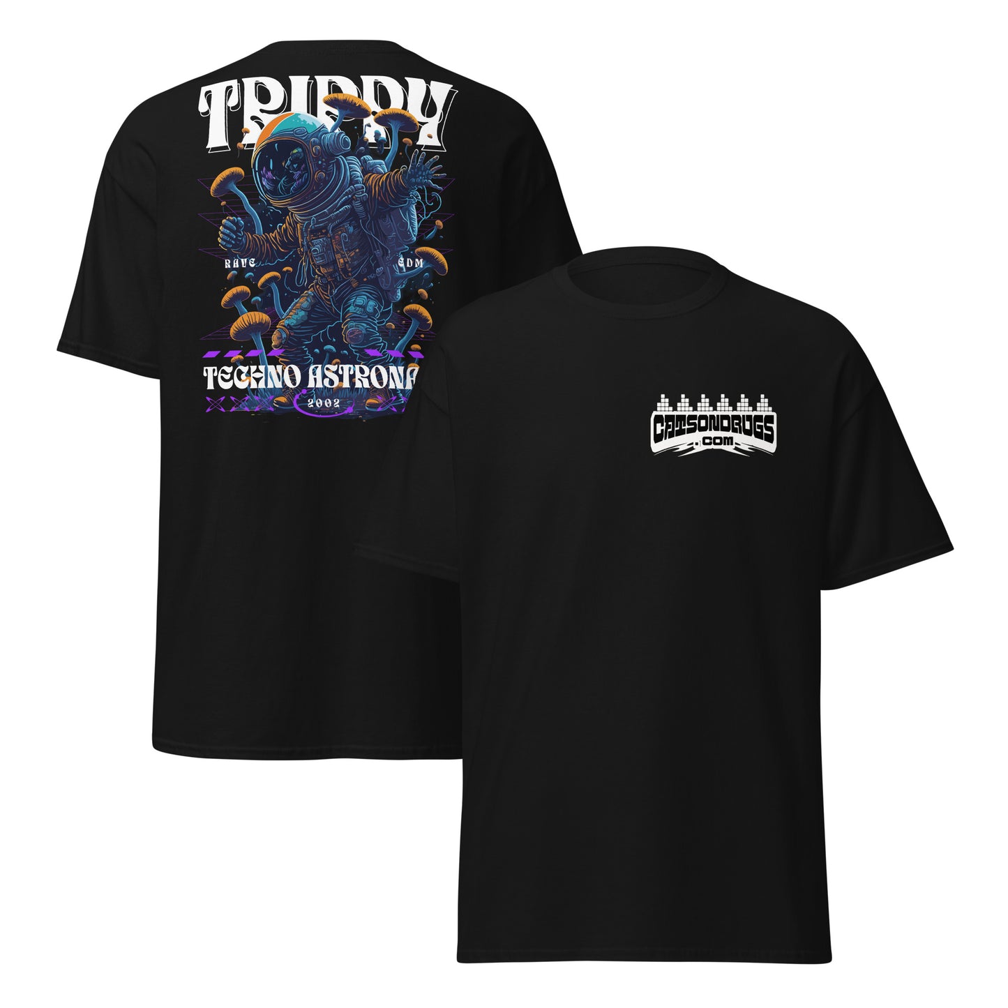 Techno T-Shirt | Techno Astronaut