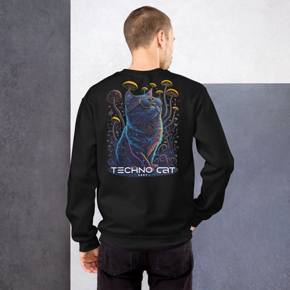 Techno Sweatshirt | Techno Sweater | I love techno Sweatshirt | Undercover techno sweatshirt | Acid Sweatshirt | DJ Sweatshirt | Rave Sweatshirt | Rave clothing sweatshirt | 90s rave sweatshirt | Psychedelic Sweatshirt