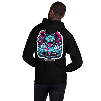 DJ Ropa | Sudadera Psychedelic Club Night Cat