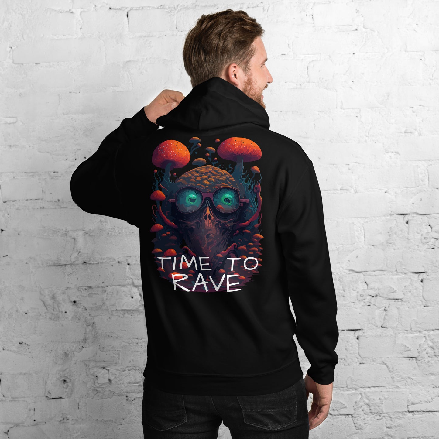 Rave Hoodie • Time to Rave • Ultimate Rave Clothing Brand