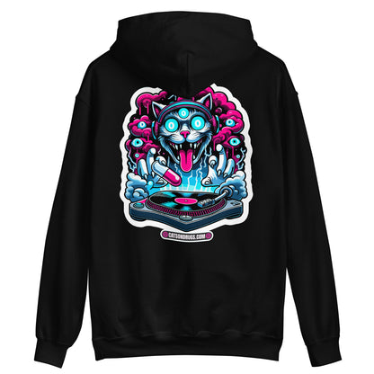 DJ Ropa | Sudadera Psychedelic Club Night Cat