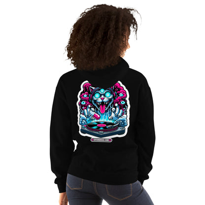 DJ Ropa | Sudadera Psychedelic Club Night Cat