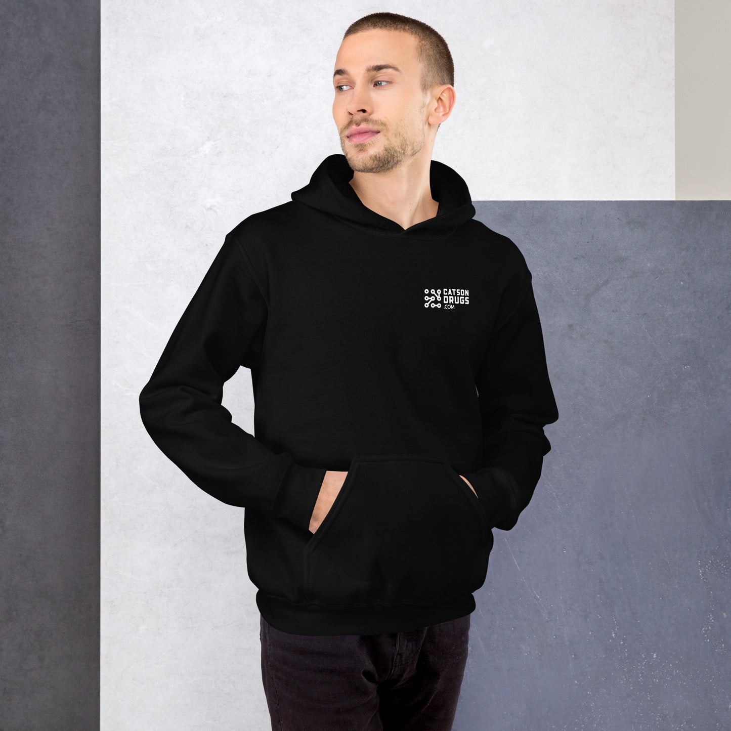 Techwear Hoodie • Happy Soul • Techwear Clubwear