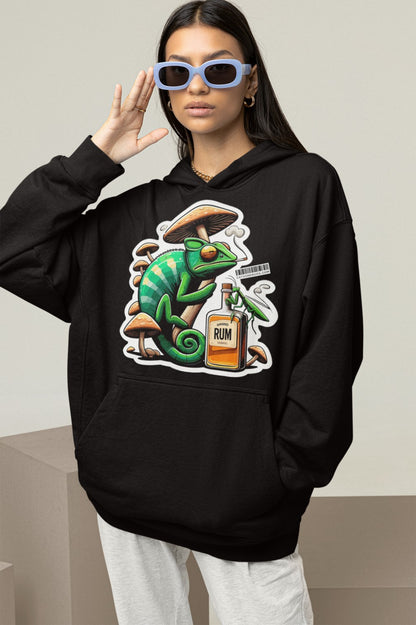 Psychedelic Chameleon | Sudadera Trippy