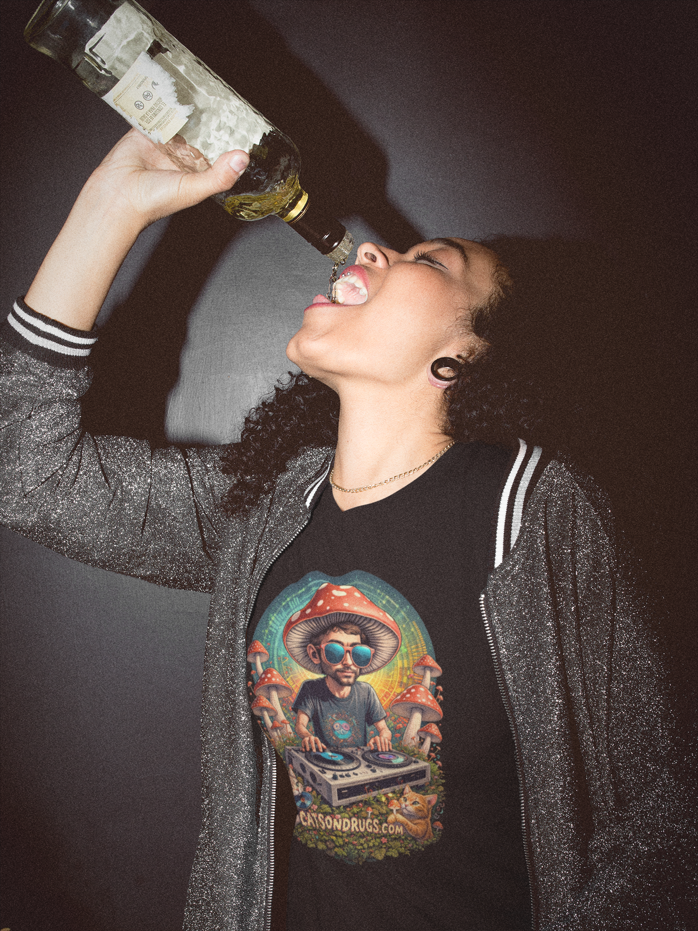 Psychedelic T-Shirt | Mushroom DJ | Ecstasy Edition