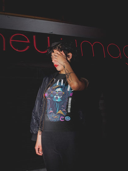 Rave Cover Girl | Rave T-Shirt | Ecstasy Edition